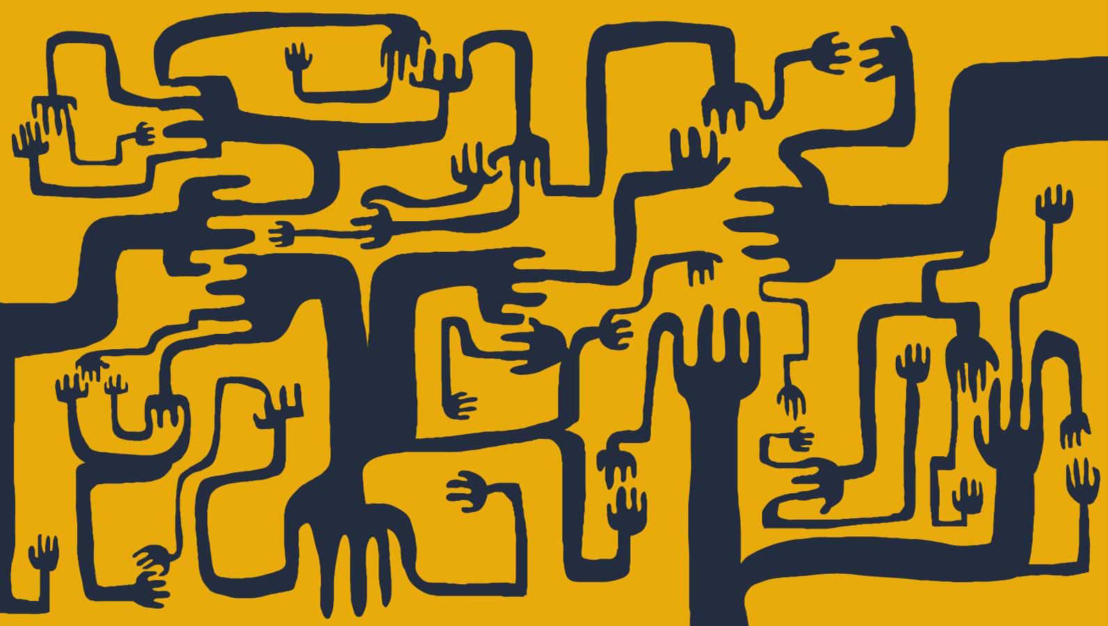 “Historically, capitalist hegemony has undergone three spatio-temporal iterations. Currently, it is undergoing a paradigmatic reconstruction to become digital capital hegemony (platform capitalism)” (Illustration: Monthly Review, n.d.).