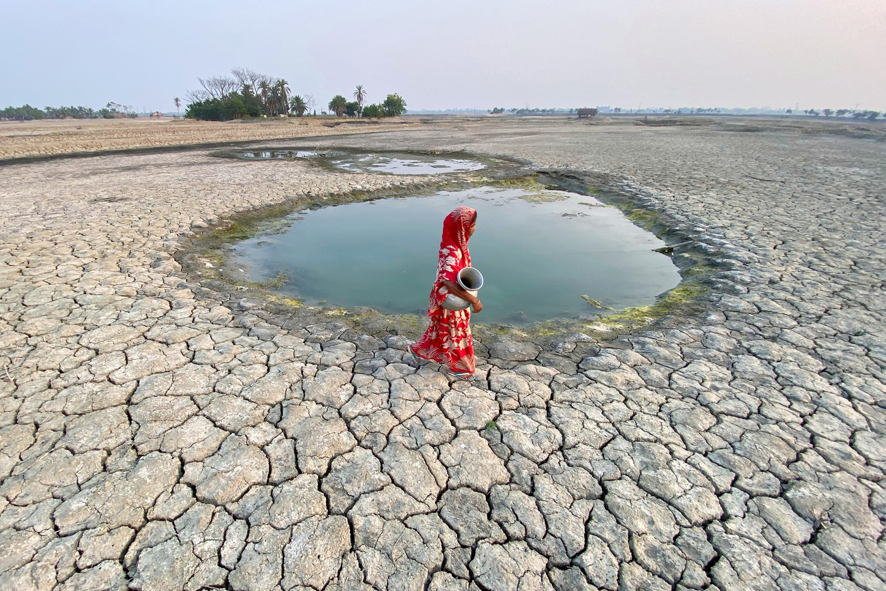 In Sub-Saharan Africa, prolonged droughts significantly reduce agricultural productivity and cause widespread water shortages (Photo: UN Women, 2023).