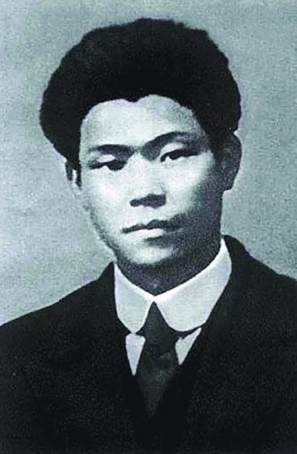 Cai Hesen’in fotoğrafı (Zhongguo Qingnian Wang, n.d.)