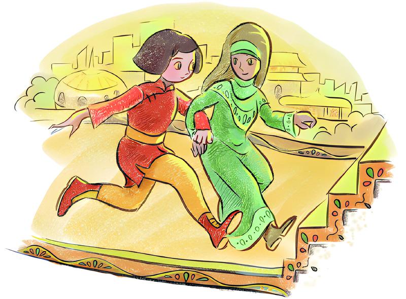 “Küresel Doğu” ülkeleri çok çeşitli siyasi ve kültürel yönelimlere sahiptir (Çizim: China Daily, 2023).