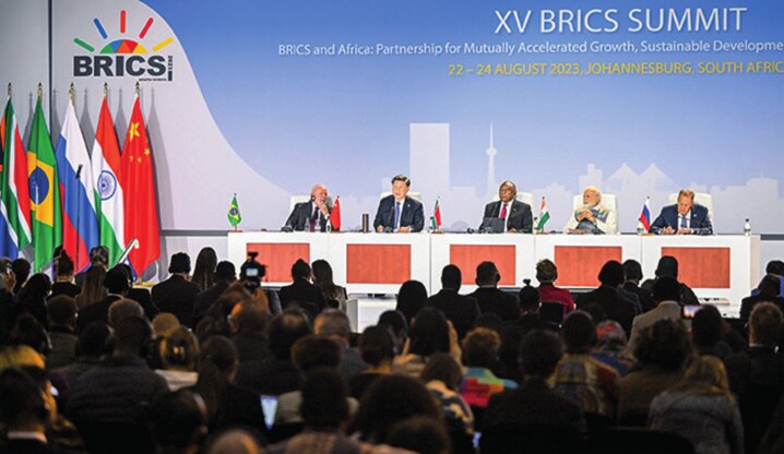 “BRICS Plus” yeni bir uluslararası ilişkiler türü inşa etmek için önemli bir itici güçtür (Fotoğraf: Xinhua, 2023)